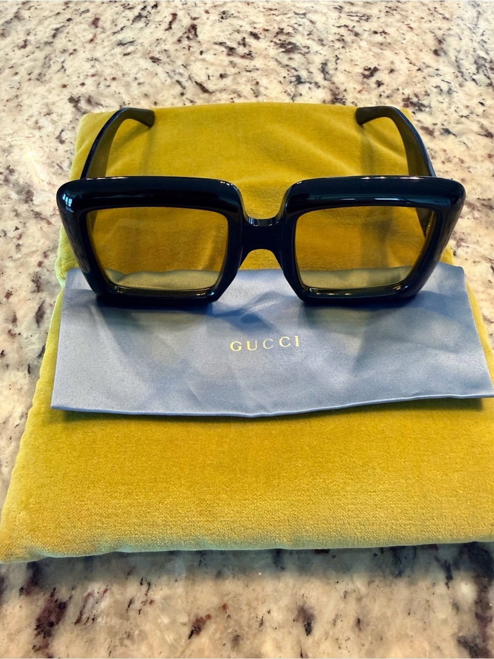Authentic GUCCI oversized glasses, rare!
